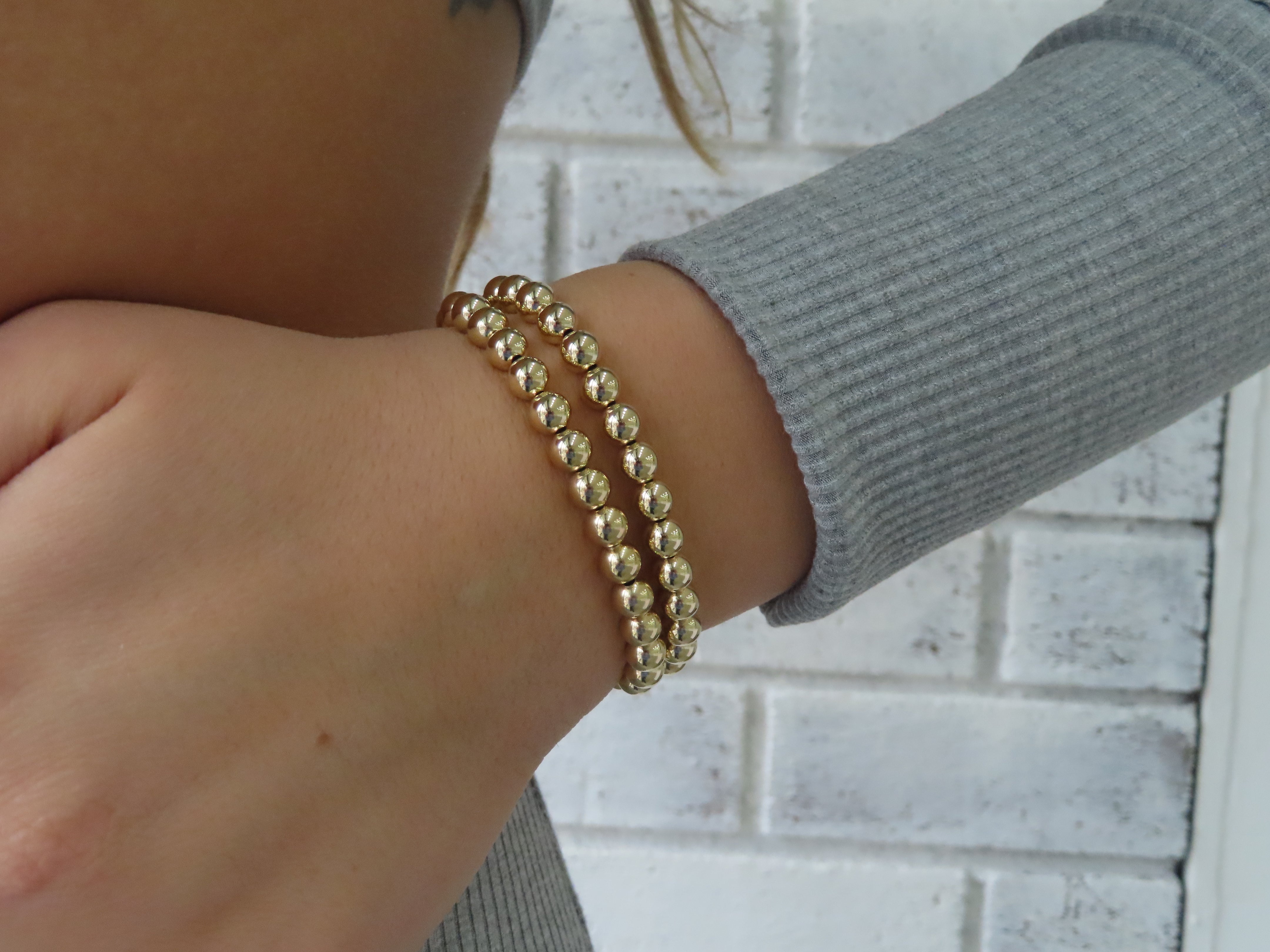 Gold Filled Ball Bracelet