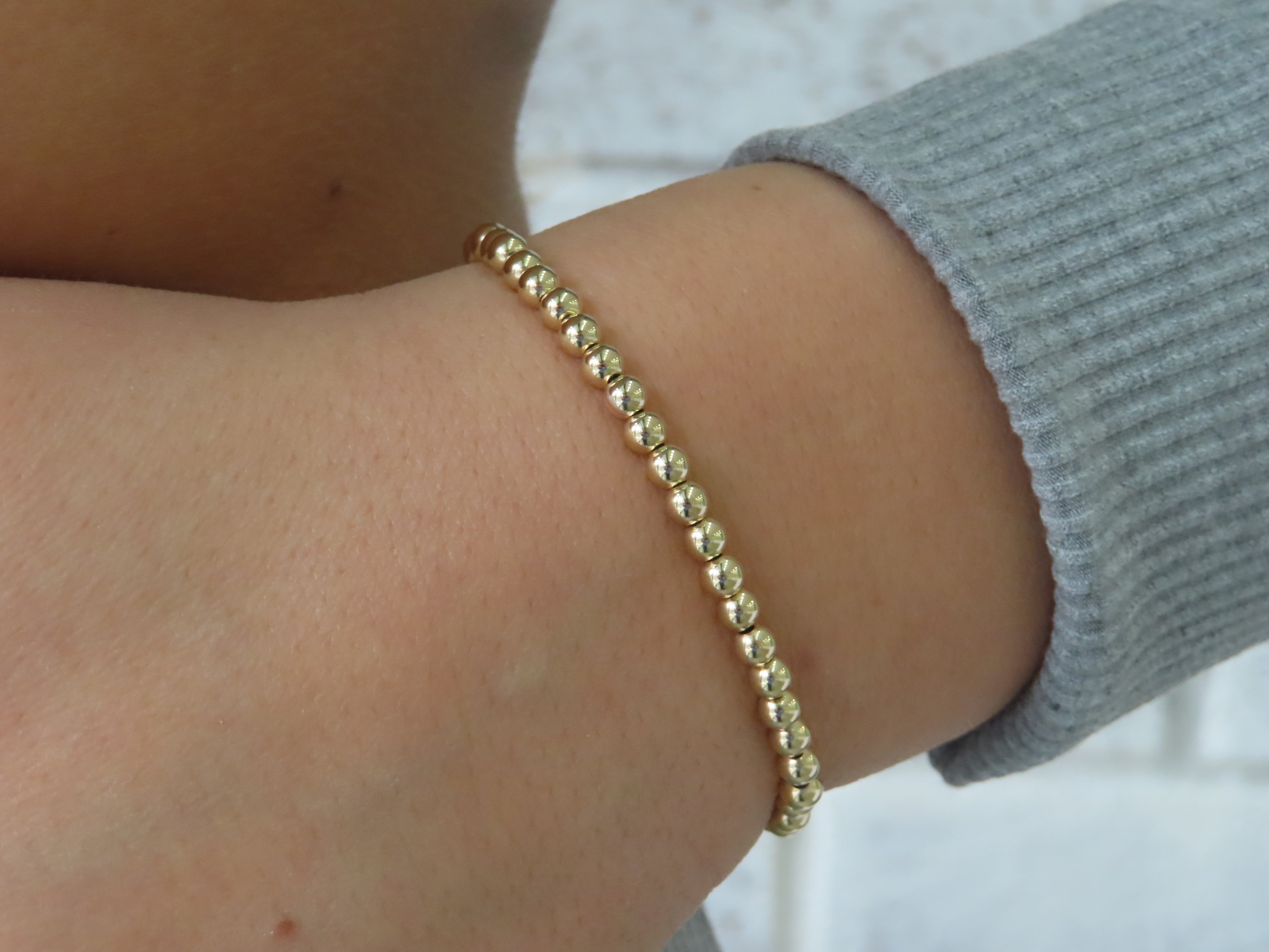 Gold Filled Ball Bracelet