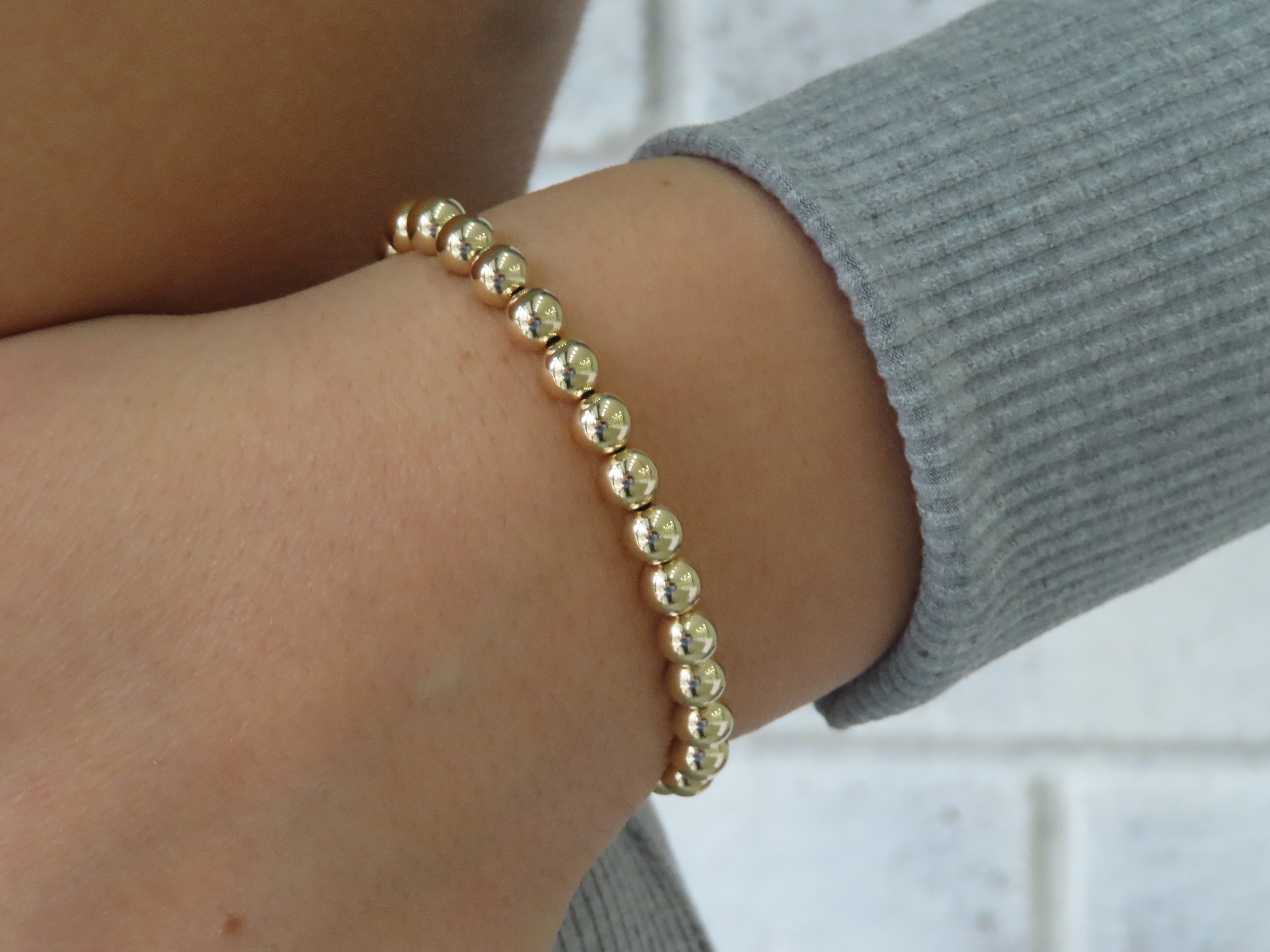 Gold Filled Ball Bracelet