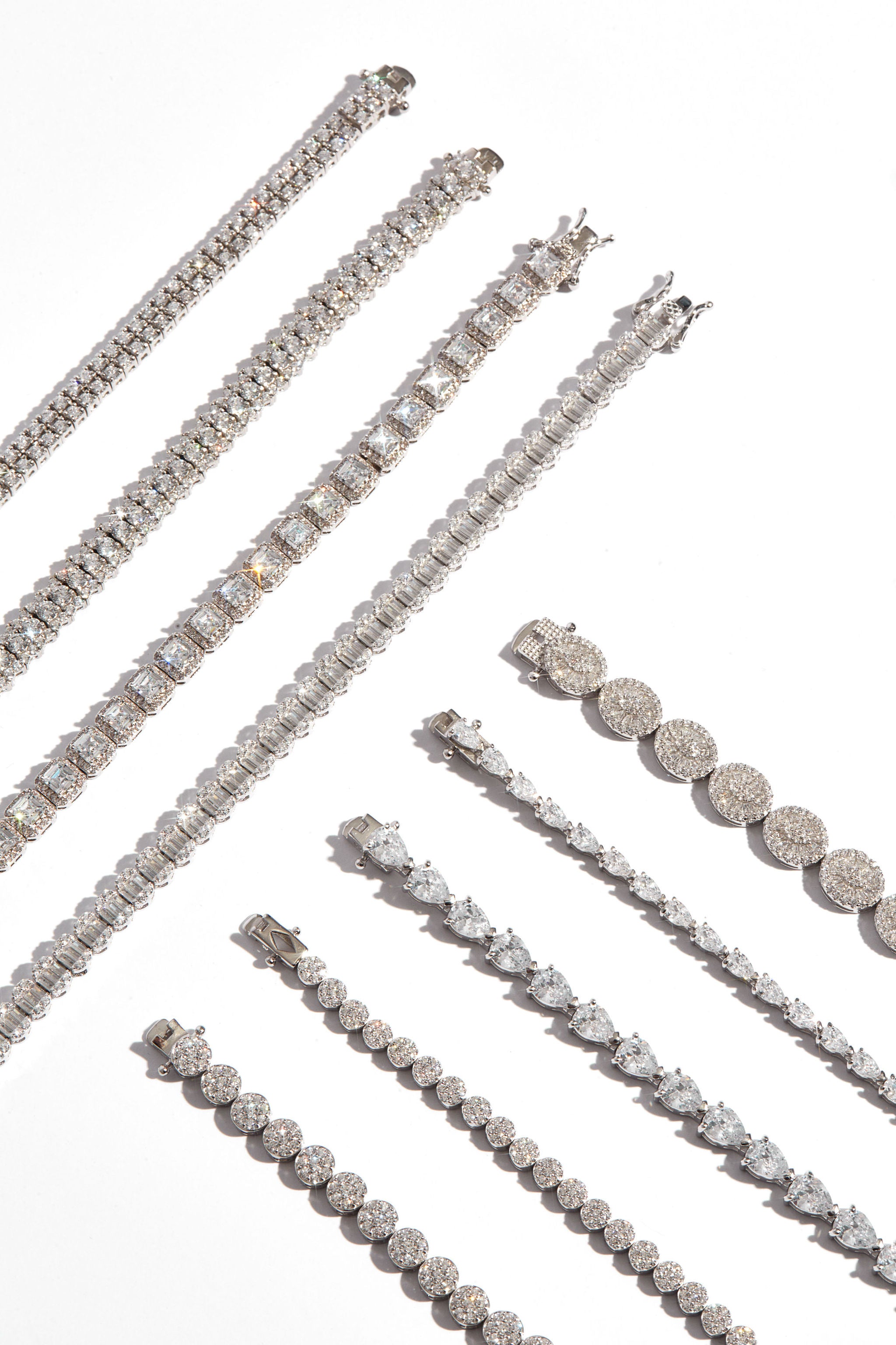 Baguette CZ Tennis Bracelet - SHOP PAIGE