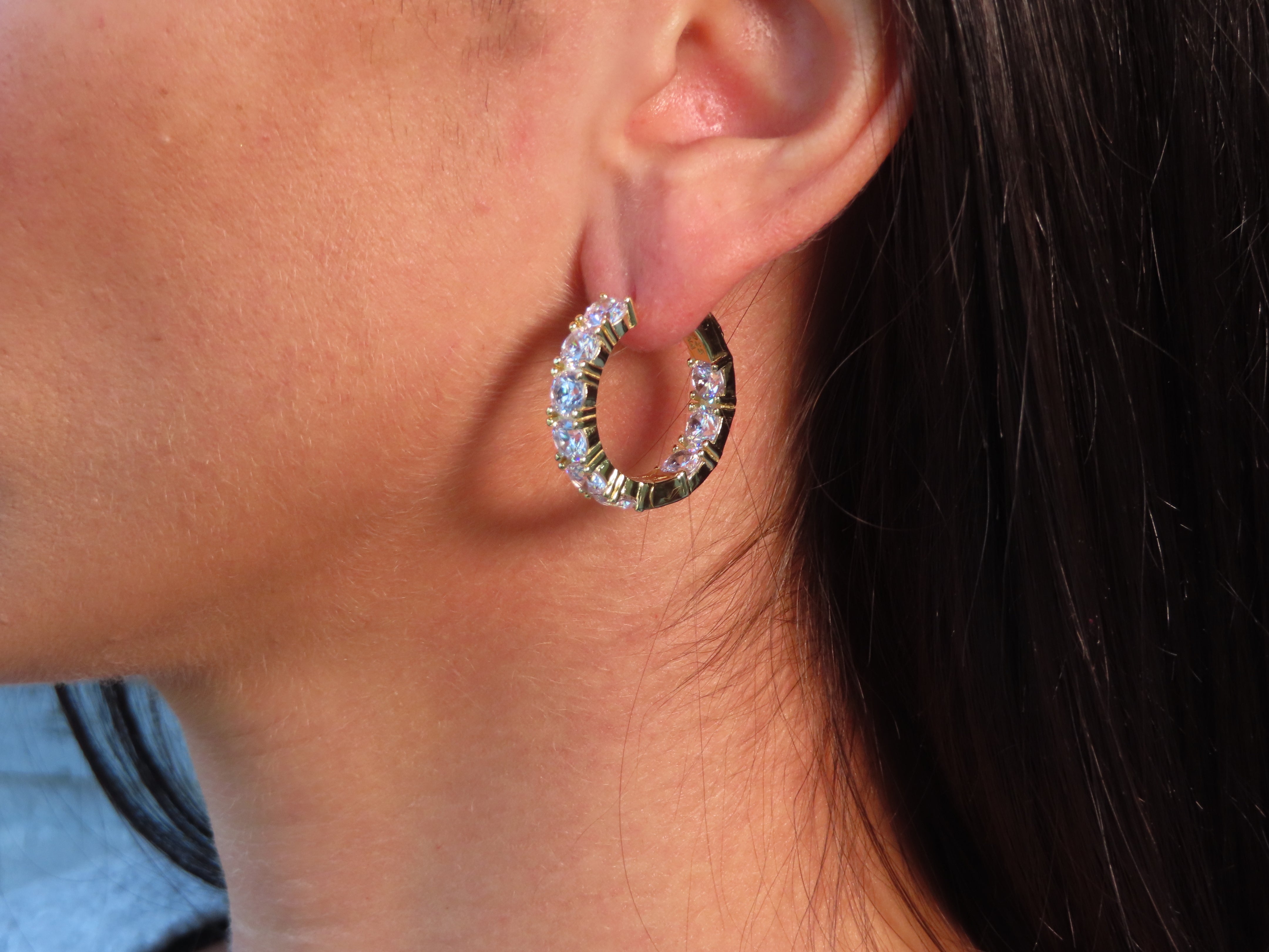 Big CZ Hoop