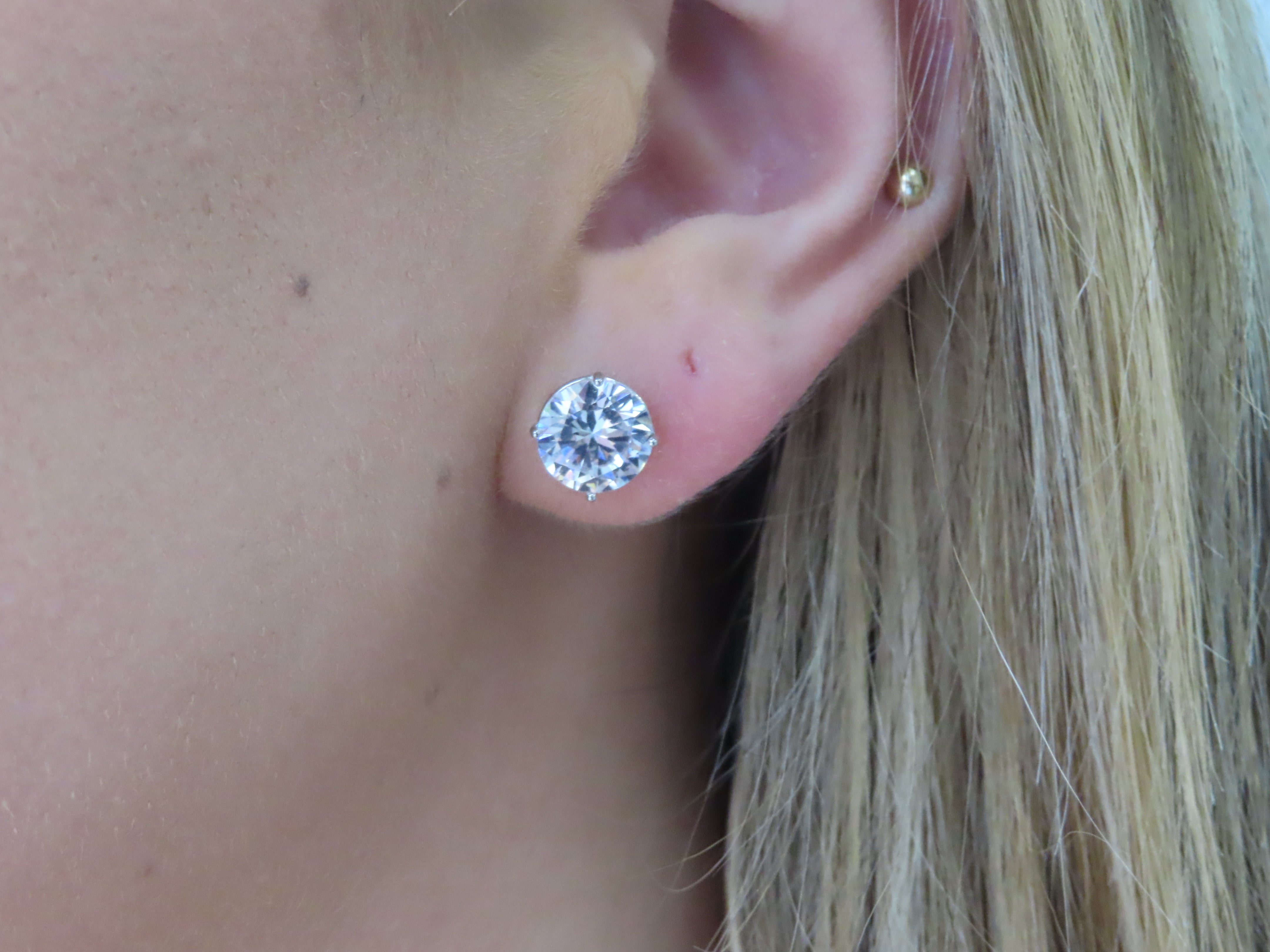 Big CZ Studs