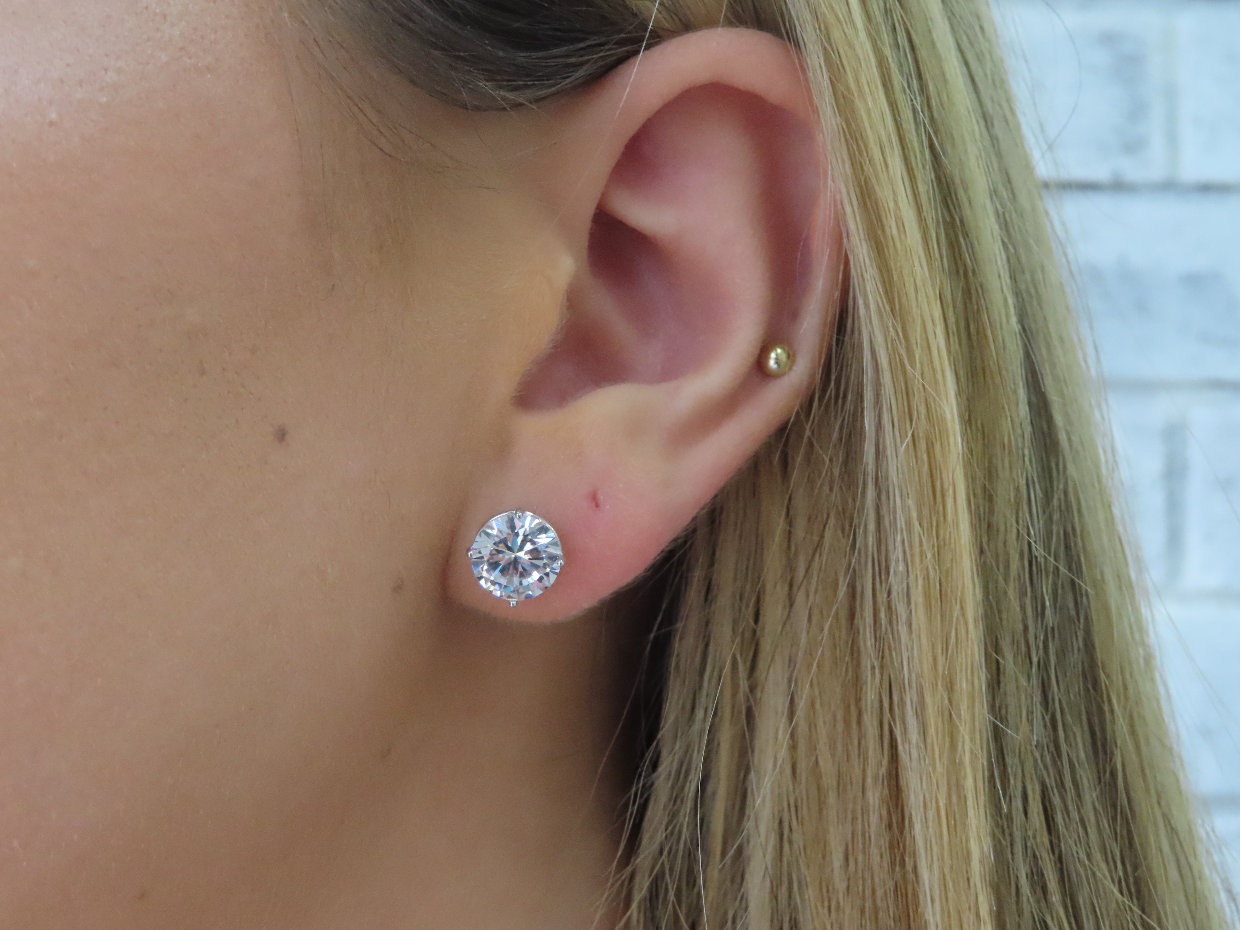 Big CZ Studs